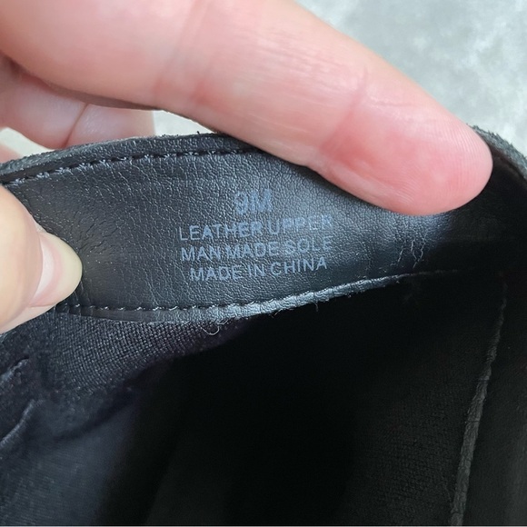 Rebecca Minkoff Black Suede Western Style Pull On Chasidy Low-Heel Booties EUC 9 - Picture 9 of 11